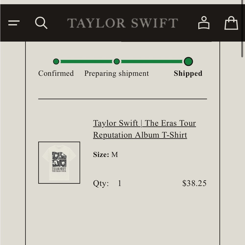 Taylor Swift The Eras Tour T-Shirt